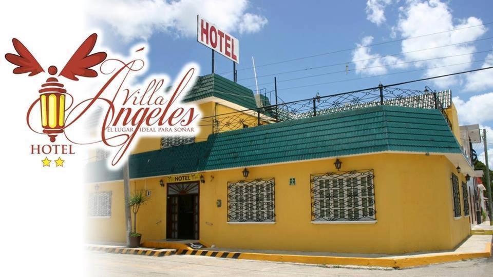 Hotel Villa Angeles แคมเปเช ภายนอก รูปภาพ
